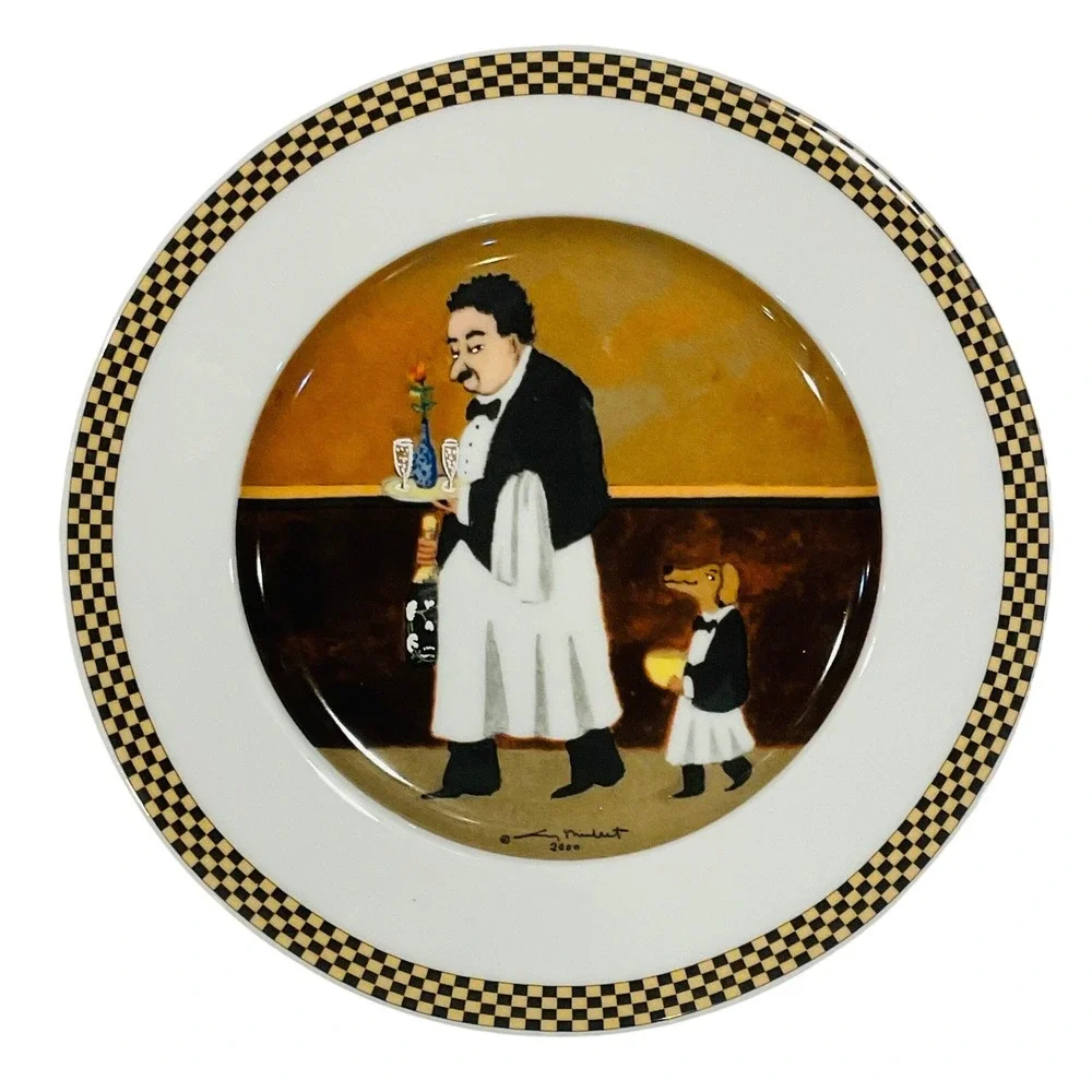 Williams Sonoma Guy Buffet Waiter Suite Salad Plates Set of 4 Eschenbach Germany